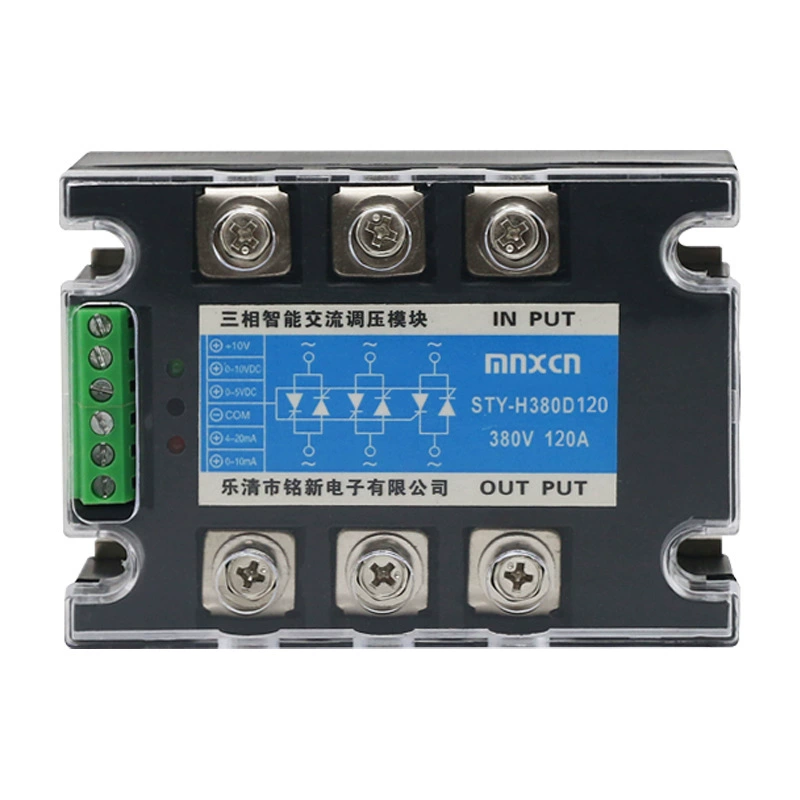 Three-phase intelligent AC pressure regulating module style
