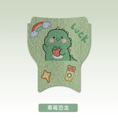 Electric vehicle foot mat – Pedal Decoration 9 - no9-qz3mix-official-website-version-green-dinosaur
