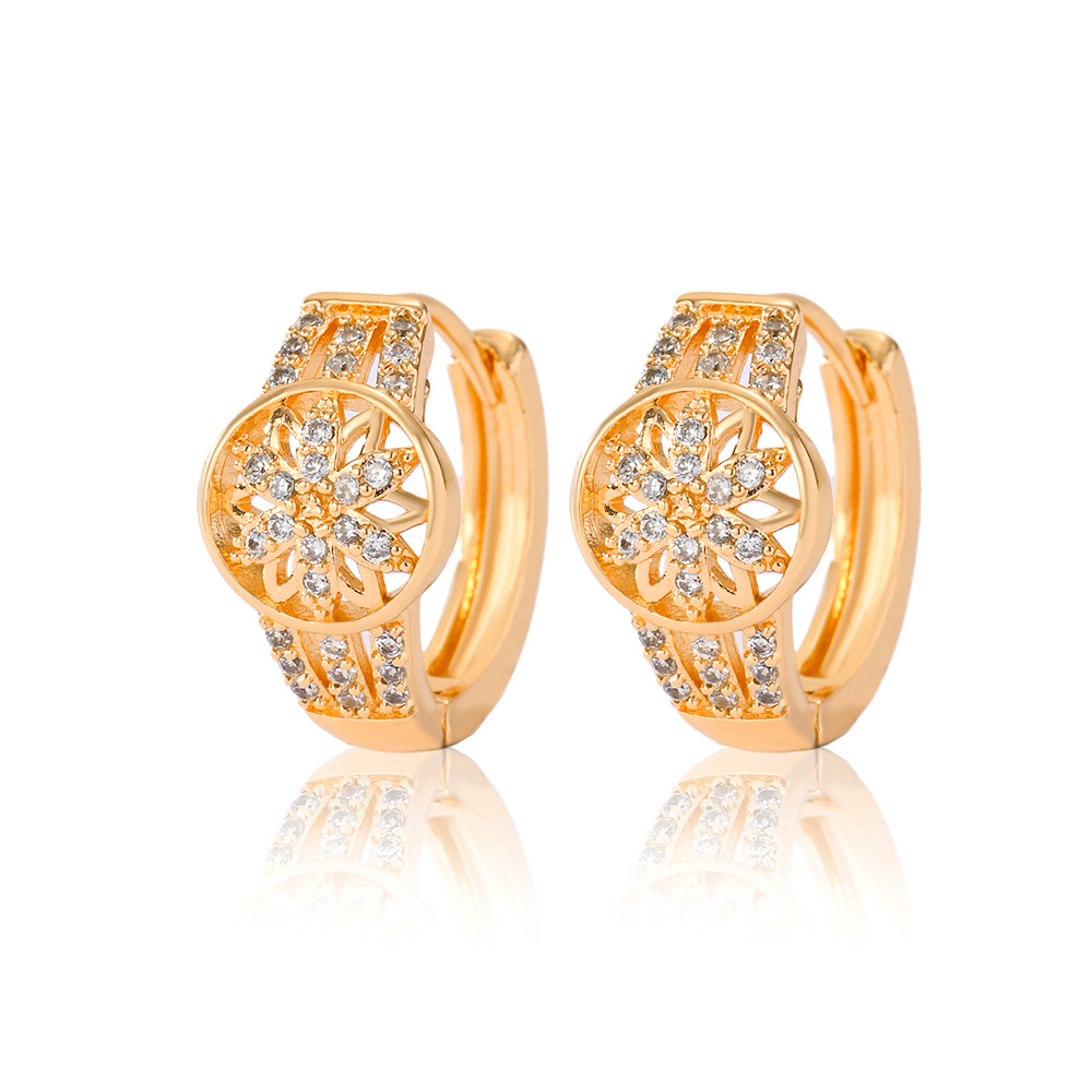 8g Weight Copper Ear Needle Material Zircon Inlay Material Earrings Classification 1 Pair Quantity Daily Occasion Copper Material Heart Shape, Crown, Rhombus Pattern Women's Gender Inlay Design Casual, Simple Style Style 1 Pair Casual Simple Style Heart Shape Crown Rhombus Inlay Copper Zircon Earrings 9
