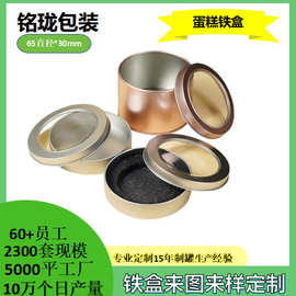 厂家定制现货提拉米苏蛋糕铁盒奇趣饼干铁盒糕点类点心收纳小铁盒