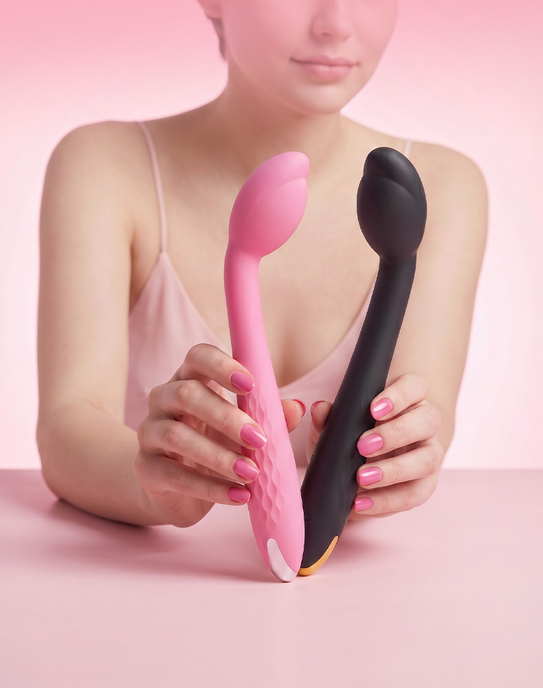 Doudou G-Spot Vibrating Egg, Silicone Rechargeable-Style Button Control, Dual G-Spot and Clitoral Stimulation — detail image 12