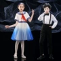 男女中学生儿童朗诵合唱服