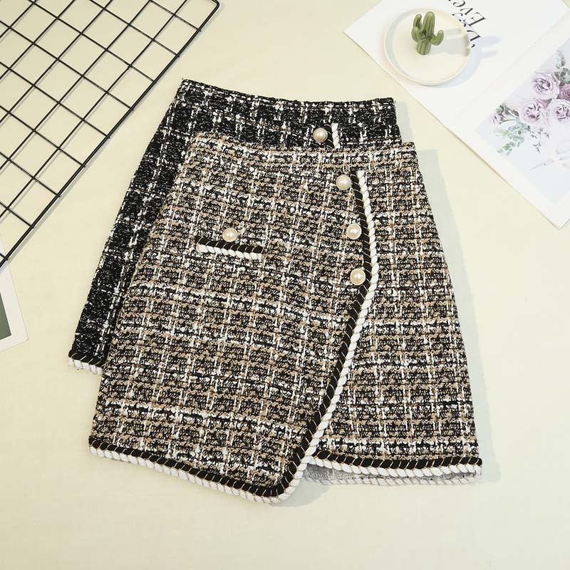 Xiaoxiangfeng skirt 2021 autumn and wint...