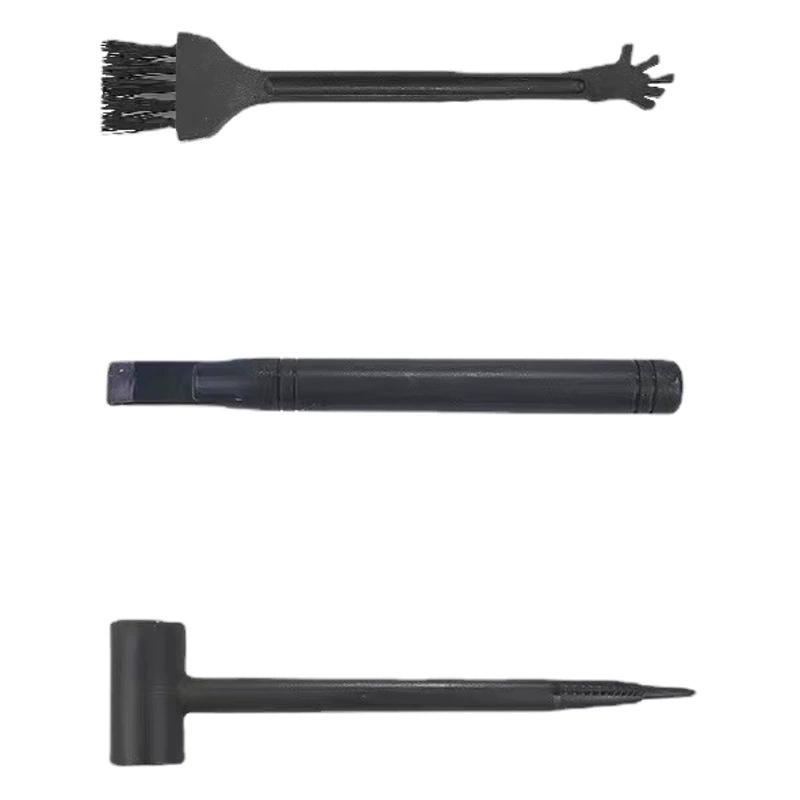 Детский археологический инструмент для добычи ископаемых, кисть, молоток, шило, драгоценный камень, динозавр, аксессуары для добычи ископаемых, набор из трех предметов