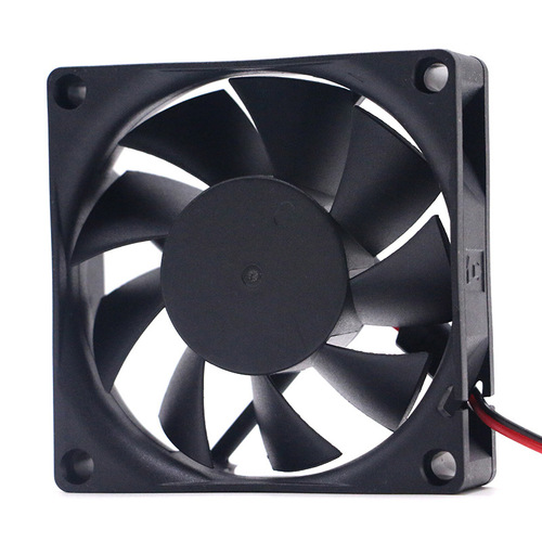 DC7020 24V DC Fan 7cm Two-wire Oil-filled Computer Main Unit Audio Amplifier Cooling Fan