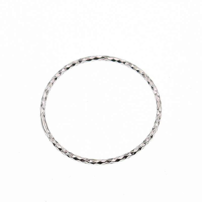 TIQI S  한국식 자동차 꽃 스타 링 여성 기어 일반 링 얇은 손가락 링 테일 링 조인트 링 도매