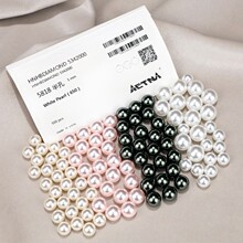 厂家拿样仿施家珍珠散批5818奥地利大溪地日本3-16mm裸珠半孔散珠