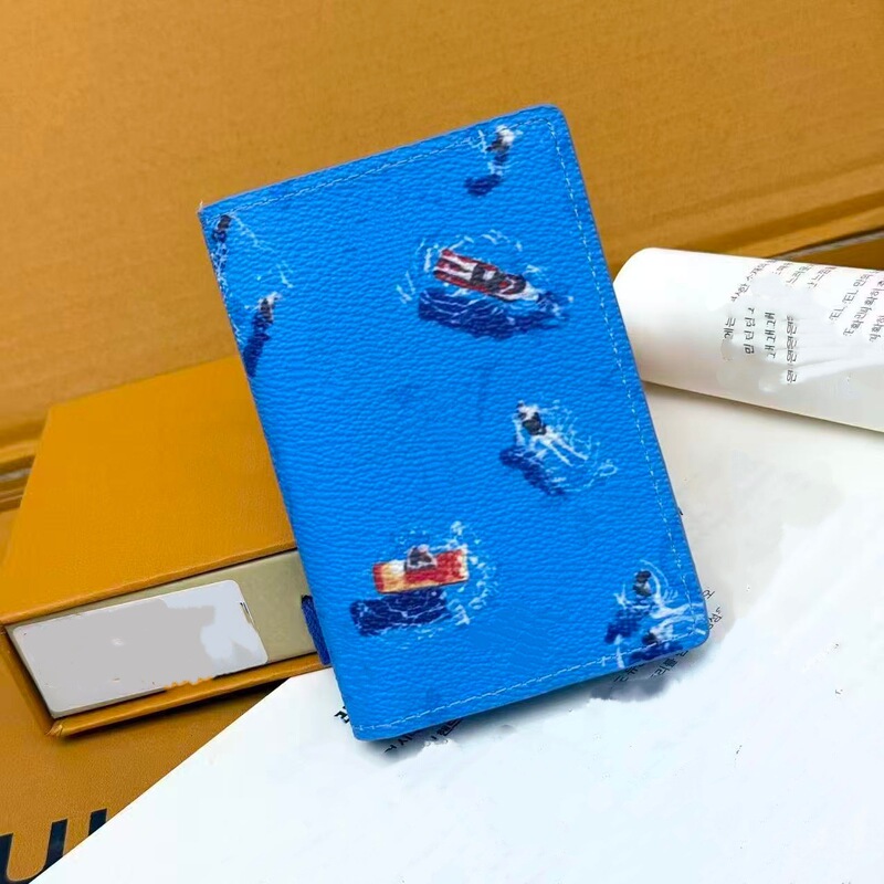 Korean Fresh Style Animal and Plant Travel Passport Holder Wallet Passport Cover Card Holder Document Holder Cartoon Card Holder Wallet