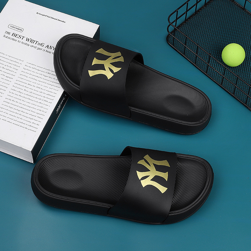 Verano popular flip-flops popular sensación de deslizamiento más tamaño zapatillas de los hombres 39-47 #