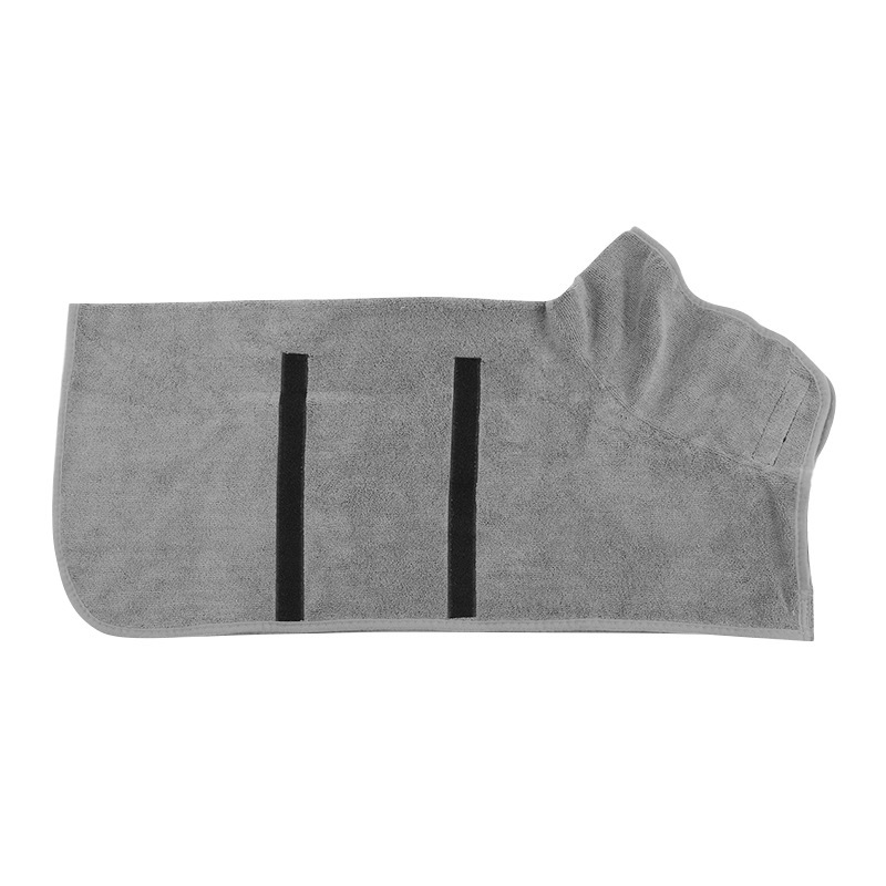 Toalla de baño de perro transfronterizo mascota absorbente de secado rápido Albornoz gato microfibra Toalla de baño Albornoz suministros para mascotas