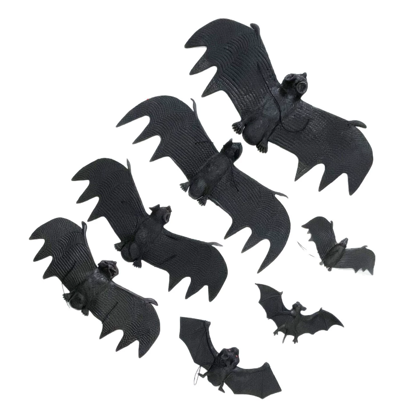 Big realistic toy, rubber pendant, halloween