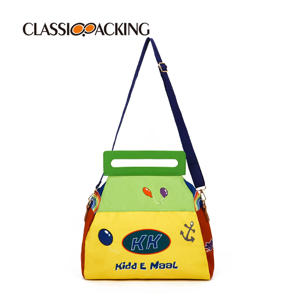 Fabricantes al por mayor 2025 nueva bolsa de almuerzo moda todo-fósforo dibujos animados lindo nicho de alta gama bolso de mensajero portátil