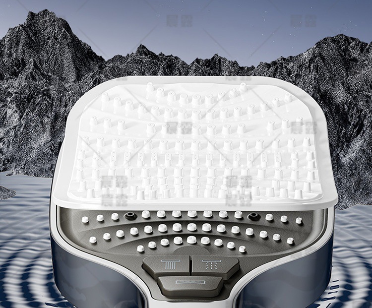 American cross-border 8-function pressurized hand spray, label, new special calendar showerhead, super powerful shower head undefined