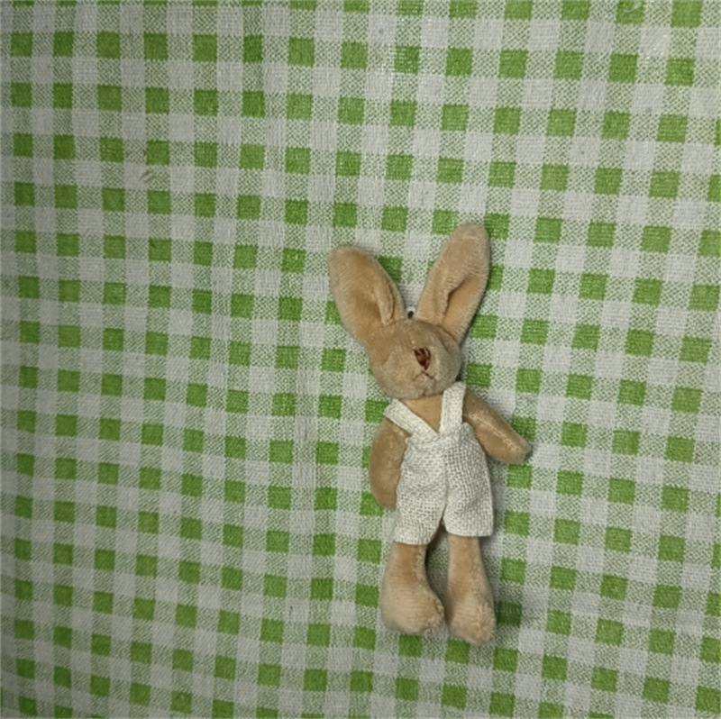 8cm 멜빵바지 긴다리 토끼 (바지는 고객님께서 직접 착용하셔야 합니다)