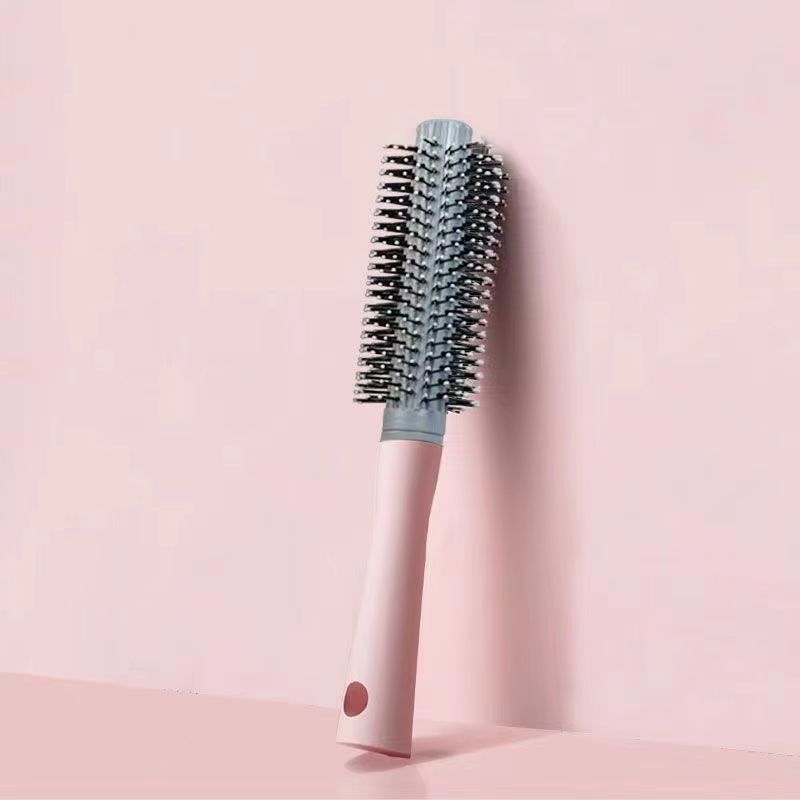 Peine de pelo rizado Peine de costillas Peine para niñas Bolso de aire esponjoso Peine de rodillo con hebilla interna Peine de bolsa de aire