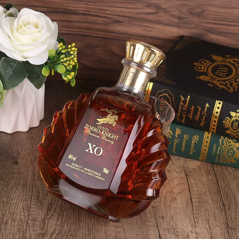 法国原酒进口40度XO白兰地洋酒酒吧夜店聚会小酌烈酒厂家批发代发