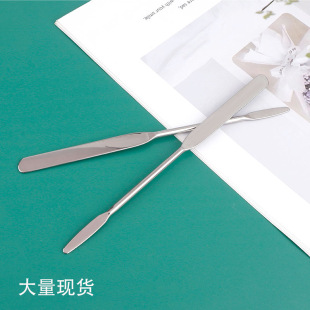 Stainless Steel Foundation Shovel Foundation Palette Makeup Palette Makeup Palette Makeup Makeup Reconciliation Makeup Tool suit
