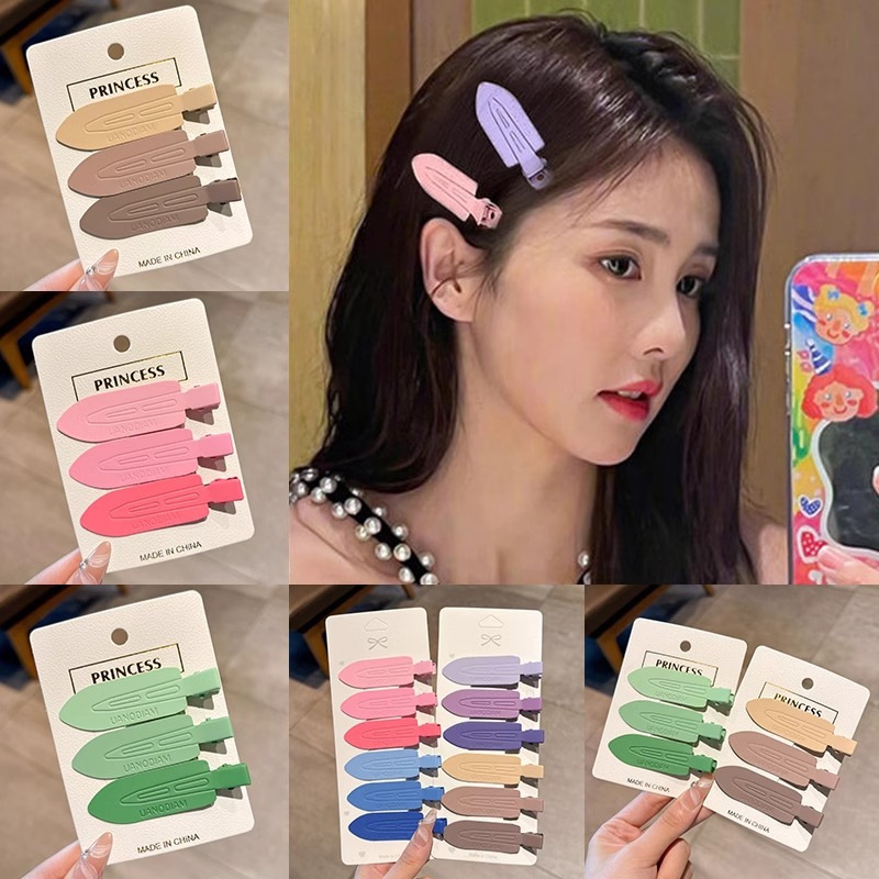 Pin de cabello para mujeres 2025 nuevo pin de cabello lateral frontal frontal frisa pin de cabello sin marcas de maquillaje pin de cabello pin de boca de pato adornamiento