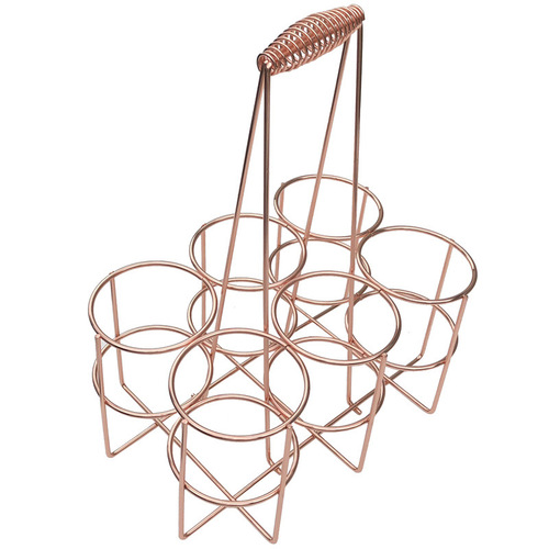 9WOR beer basket wine basket wine basket portable six-pack wine carrier bar barbecue hotel KTV wine rack