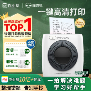 Homework Helper Meow Meow Machine P2 Wrong Question Machine Student Portable Organizing Application Free Copying Bluetooth Hd Thermal Printer