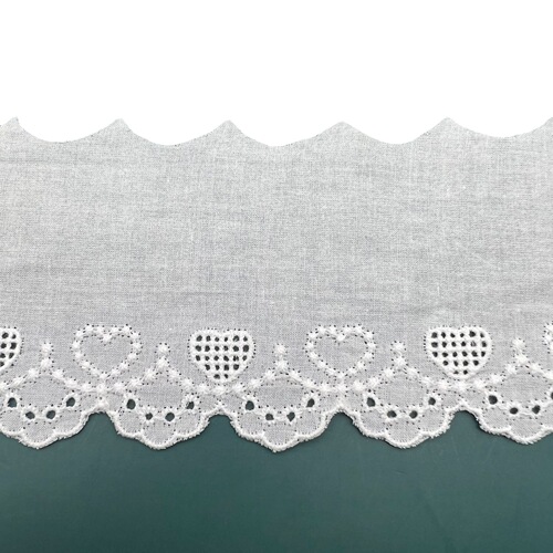Cotton hollow lace, cotton lace, single-sided cotton lace, skirt home textile lace accessories