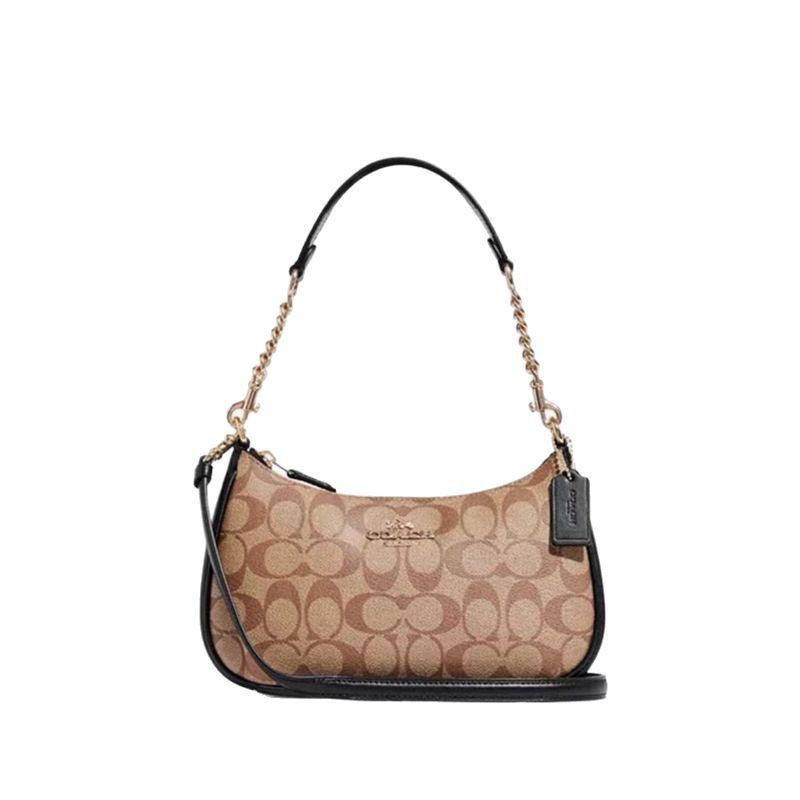 Bolso de mujer Kou nuevo bolso de hombro Teri25 retro color a juego bolso de axila cadena bolso de mahjong hombro pequeño bolso cuadrado mujer
