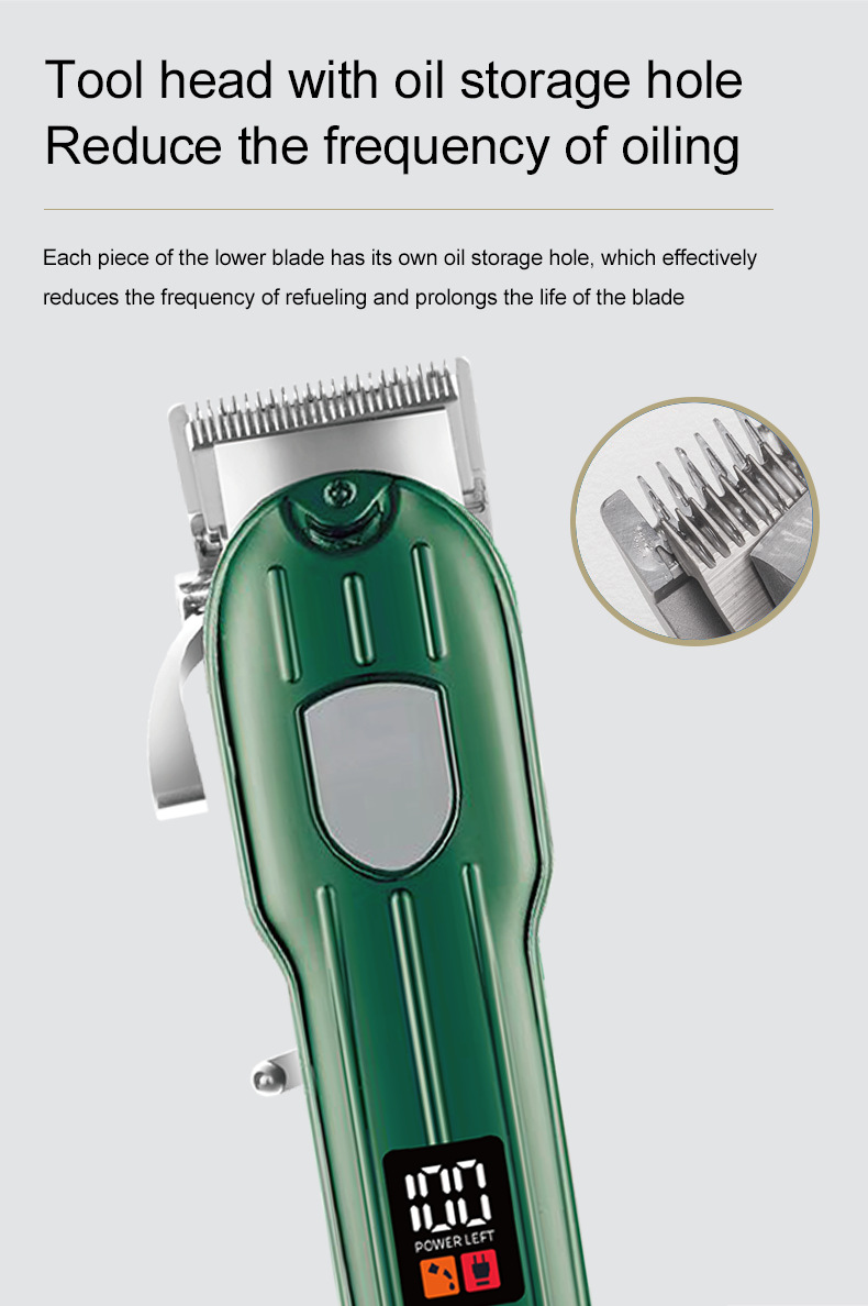 Tagliacapelli professionale elettrico con display digitale_voghion.com