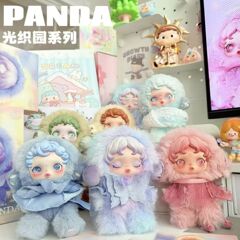 祖国版sp冬日乐章二代光织园搪胶SKULLPANDA公仔毛绒玩偶挂件盲盒
