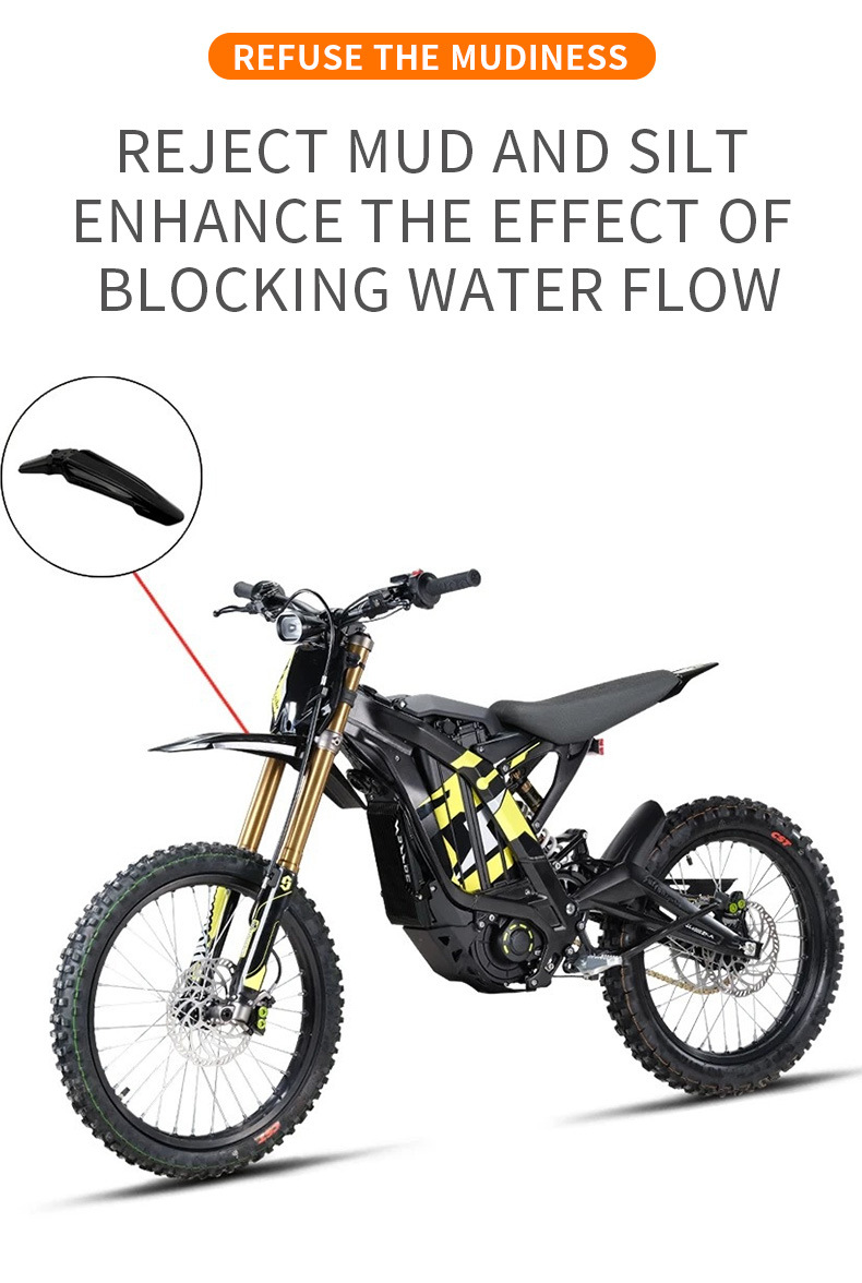 Cross-border electric off-road motorcycle fenders suitable for Sur Ron Light Bee