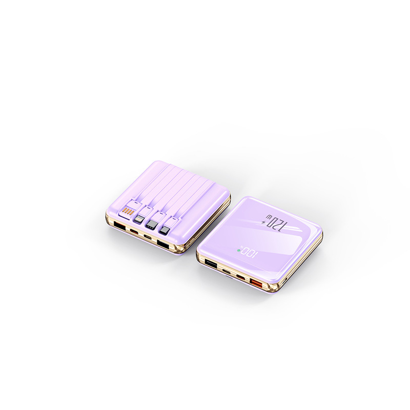 2025年新作パワーバンク急速充電大容量超薄型コンパクトポータブルケーブル付属20000mAhミニ正規品|undefined
