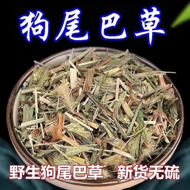 中药材正品狗尾草500克 毛虫草 谷莠子 九尾草 狗尾巴草干货切段