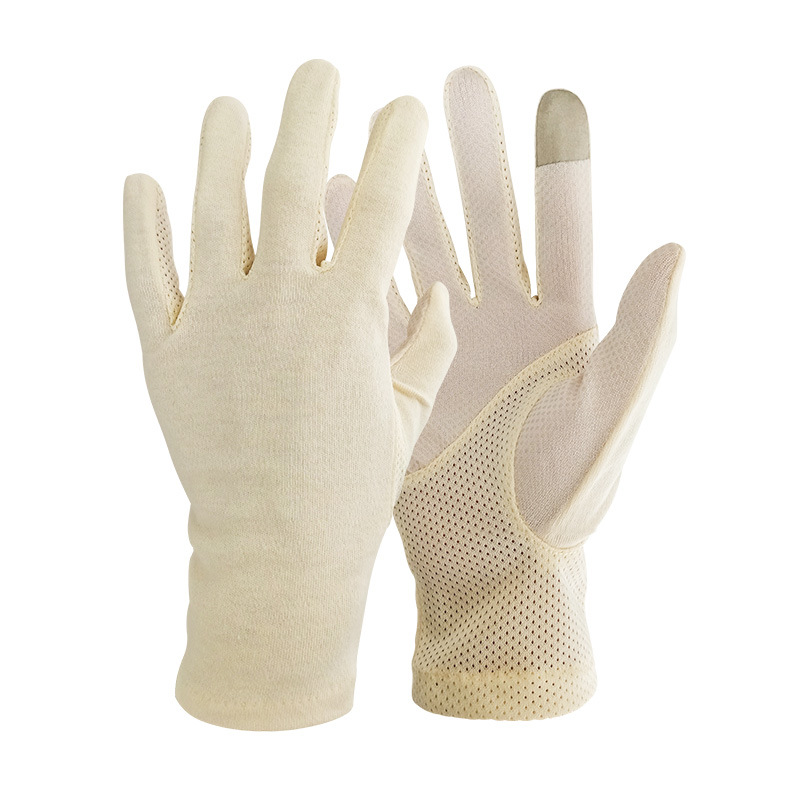 Verano color sólido en stock guantes de protección solar de las mujeres simples guantes de protección UV guantes de dedo Harajuku antideslizante guantes de pantalla táctil