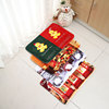 Cross border New products Christmas Home Furnishing decorate Supplies Mat door mat Doorway Insole crystal non-slip Cushion