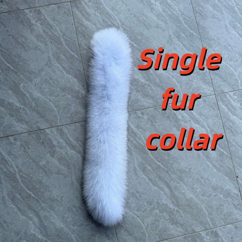Moose Knuckles Fur Collar White