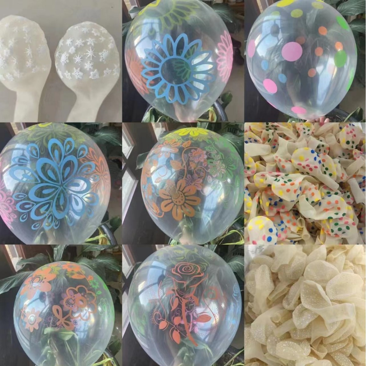 Globo de lunares de 12 pulgadas, globo de látex animal, decoración de Sala de bodas de vaca, diseño de fiesta de boda, hojas de lunares, flor completa