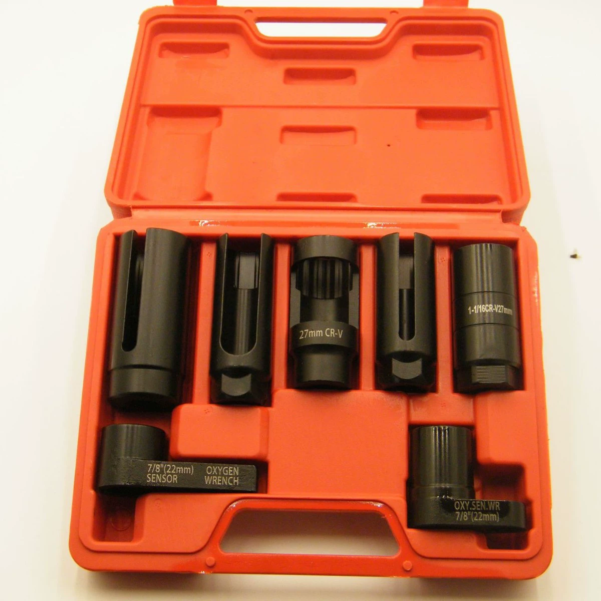 Набор для снятия датчика кислорода, инструмент для технического обслуживания автомобиля, втулка датчика кислорода, ключ для датчика кислорода