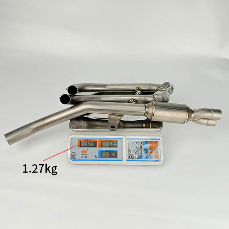 Suitable for Cfmotor Chunfeng 450Mt Exhaust Pipe Modification, Chunfeng 450Mt Mid-Section, Front Section, and Tail Section Exhaust Pipes