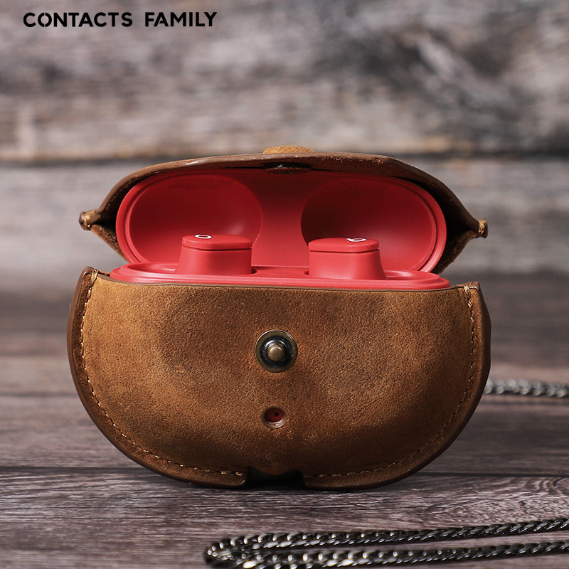 For Apple Beats Studio Buds Headphone Case Leather Chain Fashion Bluetooth Headphone Case For Apple Beats Studio Buds Headphone Case Leather Chain Fashion Bluetooth Headphone Case