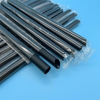 Hardened black straw, 1000 pieces
