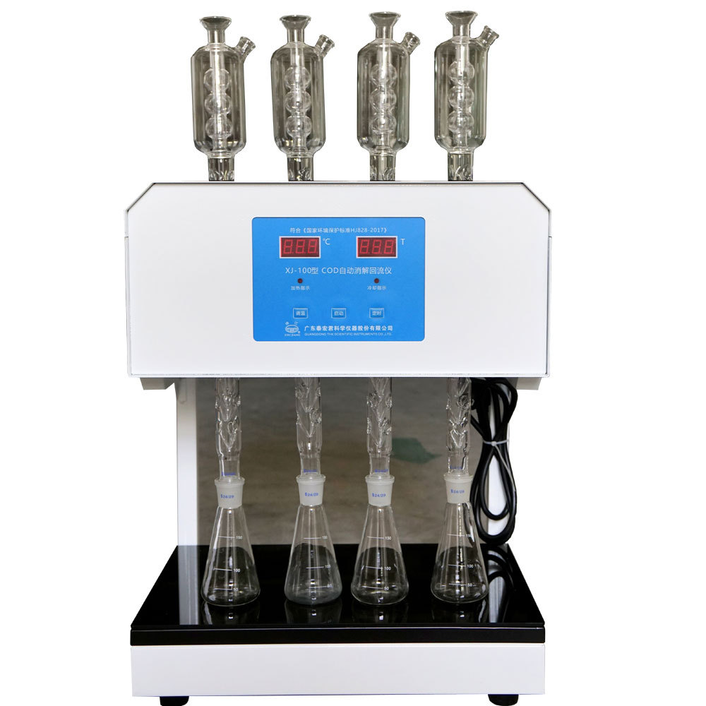 珠江牌XJ-100-6双风机自动消解回流仪(6样)微晶面板COD回流仪