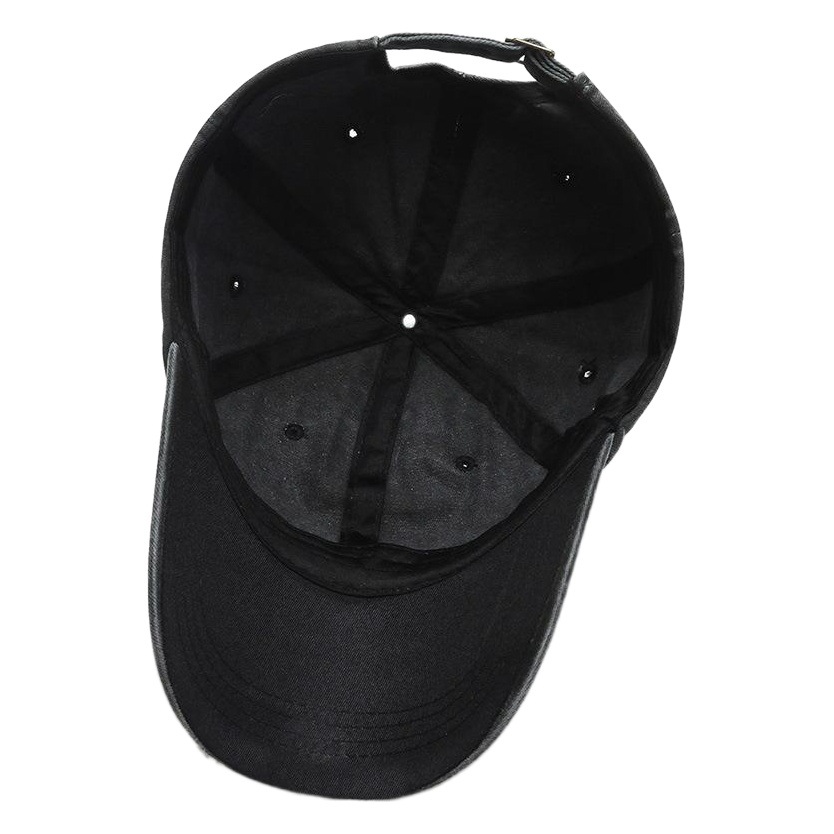 Korean Style Washed Cloth Old Casual Baseball Cap Women's Vintage All-match Spring and Autumn Sunshade Plate Solid Color Cap Men's
