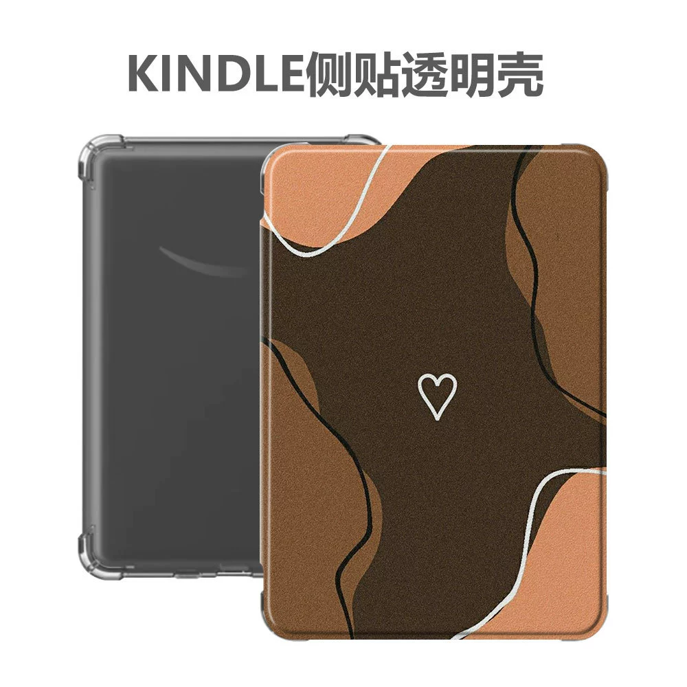 Подходит для Amazon Kindle, прозрачный защитный чехол, бумажная белая электронная книга, 7inch спящий мягкий чехол kpw5