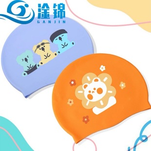 Silicone Swimming Cap, Cute and Fresh, Adult Unisex Ear Protection Cap, Waterproof, Non-Slip, Professional Swimming Cap Manufacturer