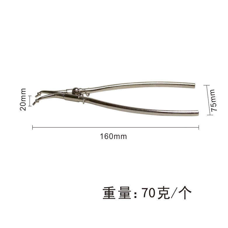 Alicates de sujeción de abrazadera de moldeo de Douban Alicates de moldeo de Douban Material oral Alicates de apertura de piezas de moldeo de Douban dental