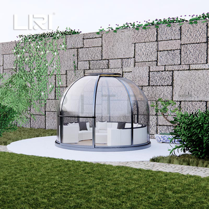 PC星空房透明球形帐篷电动智能泡泡屋户外咖啡厅休息室餐厅搭建