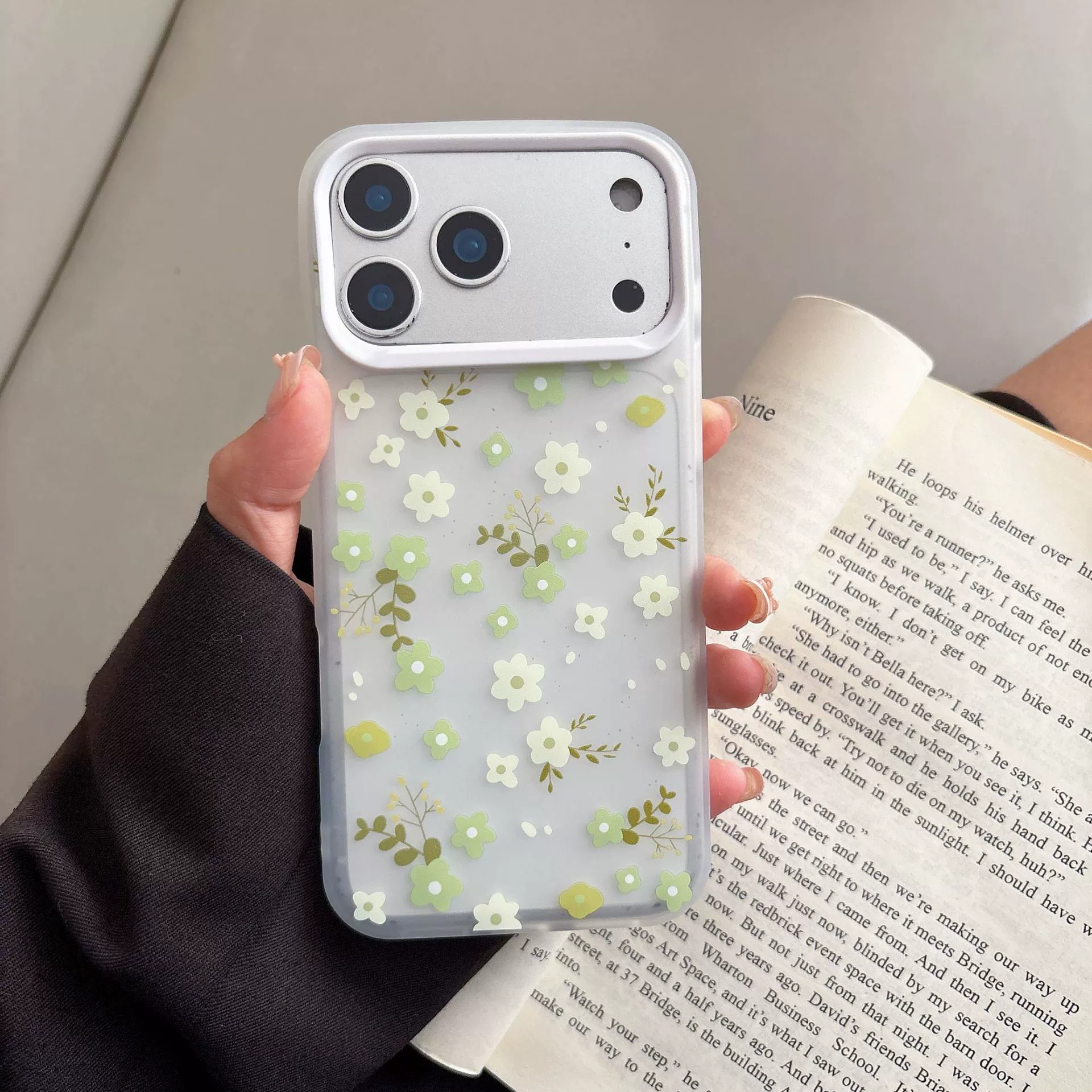 Apple, совместимый с iPhone 17, iPhone17 Pro, чехол для телефона, защитный кейс, цветочный принт, iPhone, 15, 16promax