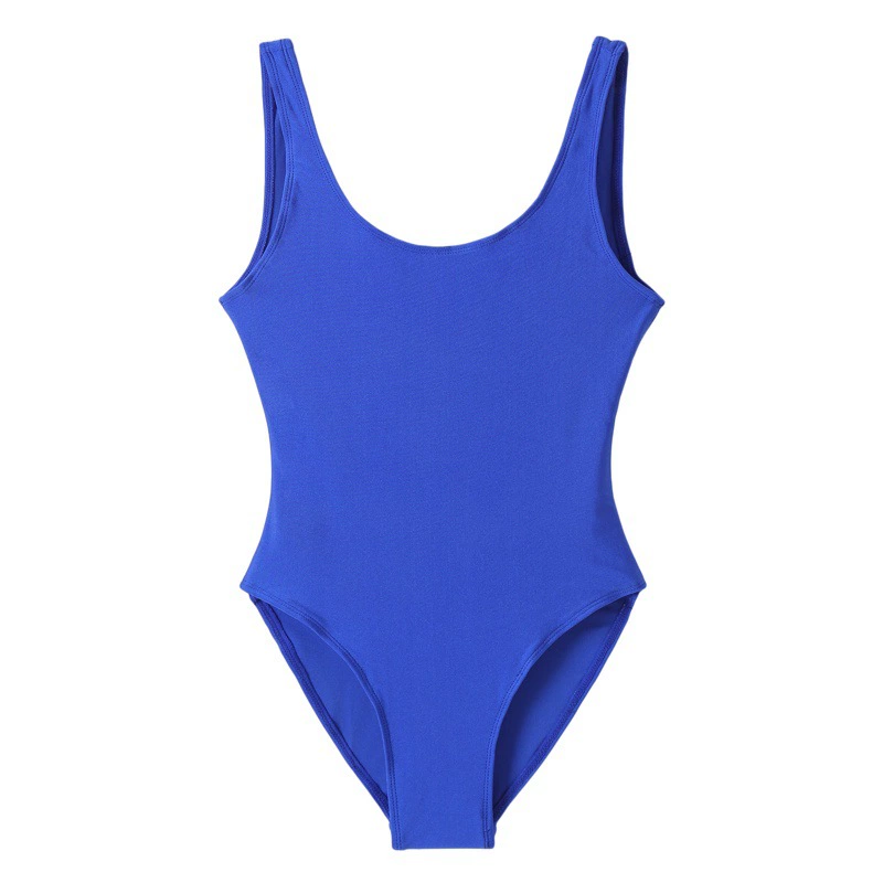 Европейские и американские купальники, однотонное бикини, сексуальный купальник с открытой спиной, горячий весенний купальник, Женский треугольный консервативный купальник больших размеров