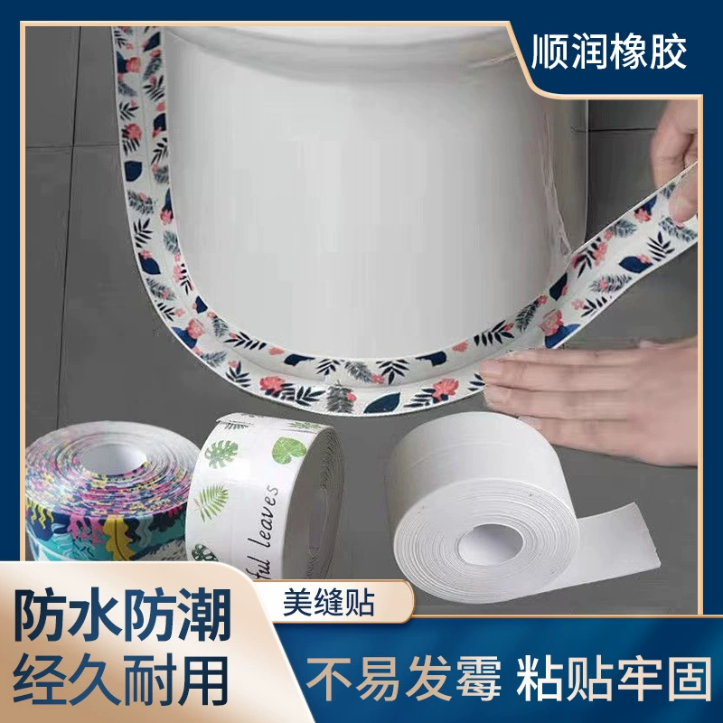 США швейная наклейка с защитой от плесени водонепроницаемая лента кухня влагостойкая кухонная раковина зазор Туалетная полоса ванная комната настенная угловая наклейка уплотнительная лента