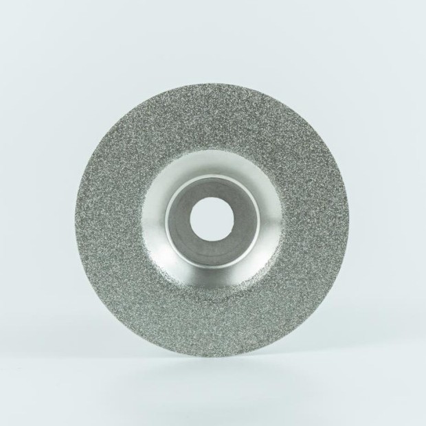 厂家直发电镀钹形圆锯片宝石水晶陶瓷专用磨片金刚石带齿金刚石片