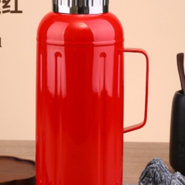 Nuevo acero inoxidable simple taza de aislamiento de alta capacidad portátil al aire libre casera de regalo tetera de vacío gruesa tetera de aislamiento térmico